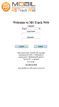 Mobile Screenshot of mstrackweb2.mobil-i.com